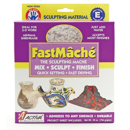 Activa FastMache Fast Drying Papier Mache, 24 oz. 600